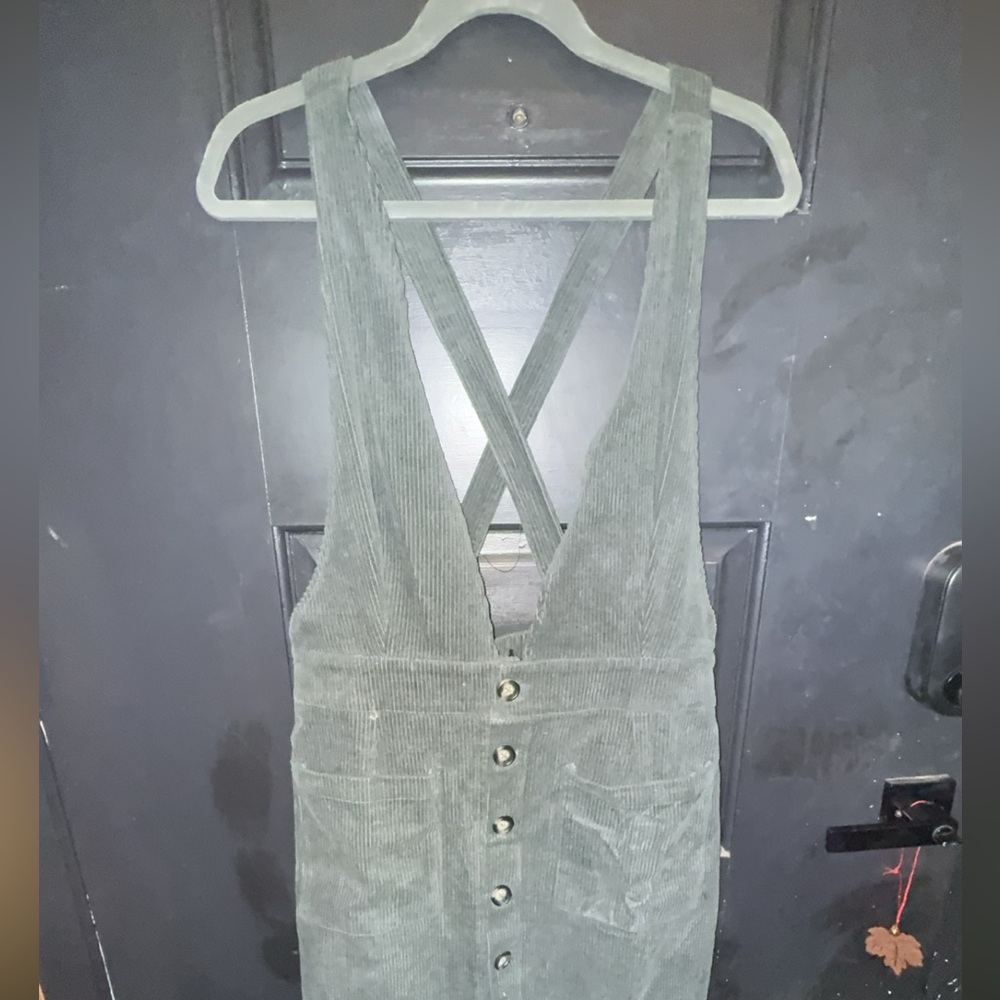Mittoshop Olive Corduroy Dress